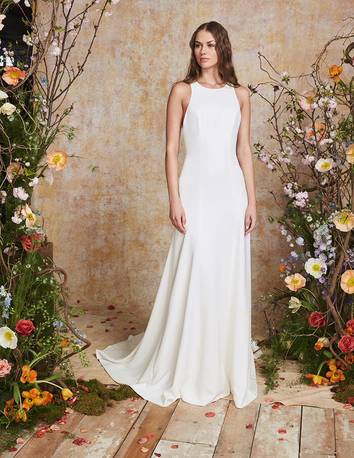 Astra Bridal Theia Couture Mauve Wedding Dress